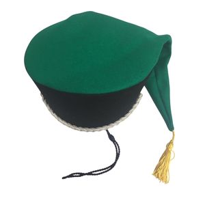 Chapeaux Shako Français Vintage en Cuir et Laine 100% avec Broderie à la Main et Logo Personnalisé - Product Image 1