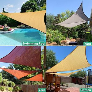 12FT X12FT X17FT Light Grey HDPE Sunshade Sail for Gardens Outdoor Patio Greenhouse <b>Privacy</b> <b>Screen</b> Brand New - Product Image 3