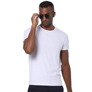 Crew <b>Collar</b> Summer Men Casual Solid Color Fitness Short Sleeve <b>T</b> <b>Shirt</b> for Men High Quality Mens <b>T</b> <b>Shirts</b> <b>With</b> Custom Print Logo - Product Image 3