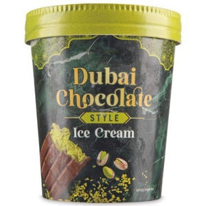 Popular Pistacho Dubai Chocolate Helado Rico Postre cremoso Hecho con cacao Premium Venta al por mayor Venta caliente - Product Image 5