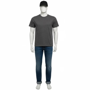 Gorra de béisbol de algodón y poliéster de 6 paneles unisex, Gorra lisa con correa ajustable, ropa deportiva transpirable para exteriores, gorra de moda informal - Product Image 3