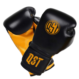 Gants de boxe et de MMA confortables en cuir PU pour hommes avec un soutien sécurisé du poignet et des poignées pour l'entraînement Logo personnalisé - Product Image 5