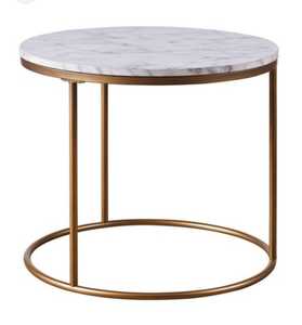 Marble C Table Metal Base <b>Frame</b> Matte Brass Finish <b>Cheap</b> Affordable at Wholesale Price - Product Image 5