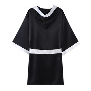 Robes en Satin personnalisées de haute qualité pour hommes boxe Arts martiaux Kickboxing Fighter robe en soie capuche vêtements de boxe pour hommes de qualité - Product Image 2