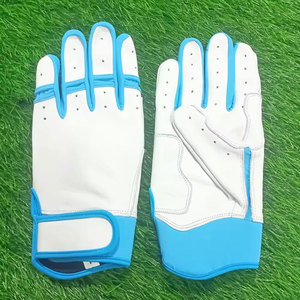 Gants de frappeur de baseball Conception personnalisée Clubs de sport Respirant Original en cuir Gants de baseball gagnants en plein air Hotsale - Product Image 2
