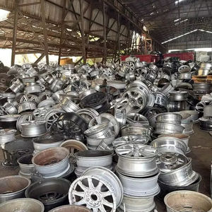 เศษล้ออะลูมิเนียมราคาถูก คุณภาพสูง 99.9% เศษอะลูมิเนียมอัลลอย 6063 แบบมัดก้อน เศษกระป๋องอะลูมิเนียม UBC 50 กก./มัด - Product Image 1