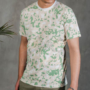 T-Shirt en coton à col rond de haute qualité pour hommes décontracté classique été imprimé couleur unie Design vêtements en gros hauts - Product Image 2