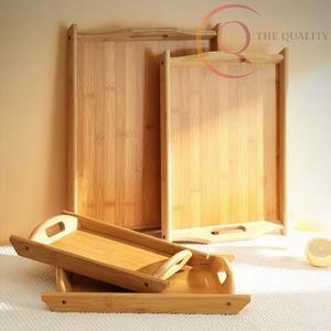 ถาดเสิร์ฟไม้ทำมือจากไม้ธรรมชาติ สีสันปรับแต่งได้ ปลอดสารพิษ ทนทาน ขั้นต่ำ 100 ชิ้น สำหรับบ้านรักษ์โลก - Product Image 3