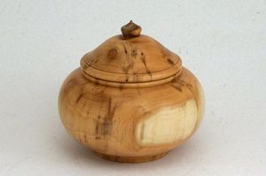 หม้อไม้สำหรับเสิร์ฟพร้อมฝาปิดสำหรับห้องครัวโรงแรมร้านอาหารหม้อปรุงอาหารทำจากไม้ปรับแต่งได้ - Product Image 4