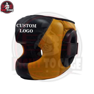Protector Bucal de Boxeo MMA de Cuero PU Negro Dorado Cómodo - Calidad Premium, Colores y Tamaños Personalizables - Product Image 3