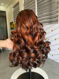 Trame de machine de vague d'extensions de cheveux vietnamiens crus avec des cheveux humains de donneur non transformés en dentelle - Product Image 3