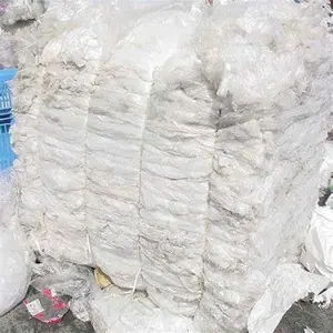 Grosir kualitas tinggi Harga terbaik limbah bening daur ulang plastik gulung Bales LDPE pertanian Pvb Film kepingan