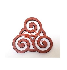 ชุดถาดรองแก้วไม้สำหรับจัดเก็บบนโต๊ะอุปกรณ์สำหรับเครื่องดื่มใช้งานในราคาขายส่งจากอินเดีย - Product Image 3