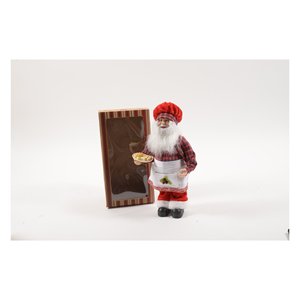 Figura Navideña de Santa Claus Chef Mercury 59073, 16x10x30cm, Juguete para Decoraciones Festivas - Product Image 1