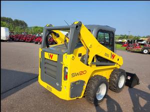 Livraison gratuite Chargeuse compacte Wacker Neuson SW20 avec chargeur frontal homologuée CE EPA Moteur T4F 56 ch Chargeuse sur pneus Cabine chauffage/climatiseur - Product Image 5