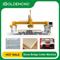 Scie à pont CNC professionnelle 4+1 axes pour la fabrication de comptoirs de cuisine et la découpe des bords