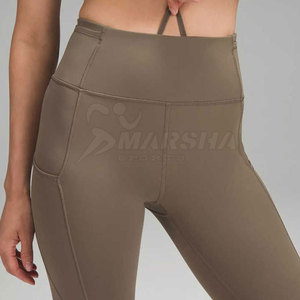 Venta Directa de Fábrica, Leggings de Yoga con Cintura Elástica, Talla Personalizada, Servicio OEM, Leggings de Yoga Más Vendidos al Por Mayor - Product Image 5