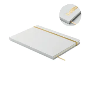 Cuaderno Promocional Sostenible A5 Route White, Cuaderno Ecológico para Merchandising - Product Image 2