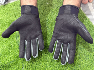 Gants de frappe de baseball et de softball en cuir de cabretta de mouton avec logo personnalisé, manchette élastique longue, pour adultes et jeunes - Product Image 2