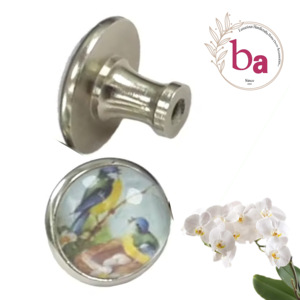 Cubierta de cristal y metal de alta calidad para armarios de cocina, tocador y dormitorio/perillas y manijas de puerta de baño [MC 49] - Product Image 1