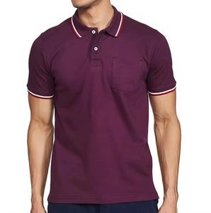 Venta caliente algodón/poliéster personalizado hombres polos transpirable manga corta Polo cuello polo camisetas para hombres - Product Image 5