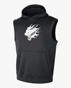 <b>Men's</b> <b>Sleeveless</b> Gym <b>Hoodies</b> Hot Selling Workout Tank Top Embroidered Cut Muscle Design for Sports Training Fitness Factory - Product Image 4