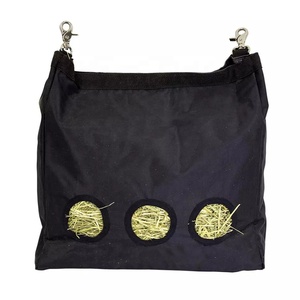 La bolsa de heno de alimentación ecuestre más vendida, logotipo personalizado, hecha de nailon de poliéster para montar para propietarios de caballos - Product Image 2