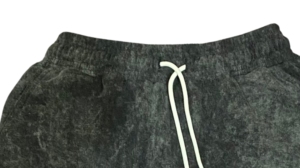Pantalones cortos de gimnasio para hombre con logotipo personalizado lavado con ácido de algodón pesado Terry Fleece High Street Casual Training Athletic Sweat High - Product Image 4