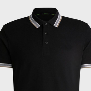 Polo de Golf esencial para hombre en blanco liso de alta calidad, Camiseta con cuello, logotipo de sublimación, polos de talla grande para hombre - Product Image 6