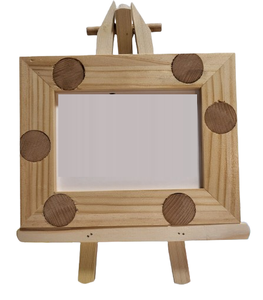 Cadre photo en bois moderne de style créatif Cadre photo en bois marron de table pour cadre en bois décoratif pour la maison - Product Image 1