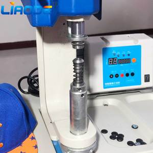 Semi-Automatische Baseball <span class=keywords><strong>Cap</strong></span> Stof Knoopbevestigingsmachine - Product Image 3