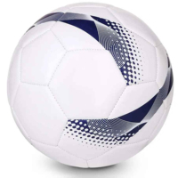 Ballon de football en cuir PU PVC imperméable, surface texturée, durable, pour entraînement professionnel, matchs et sports d'équipe, vessie en latex, 400-440g