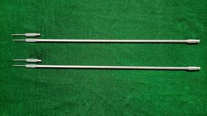 Nova venda quente 2pcs <span class=keywords><strong>Laparoscopic</strong></span> Agulha de Aspiração em Aço Inoxidável com Agulha Extra Instrumentos Reutilizáveis médico