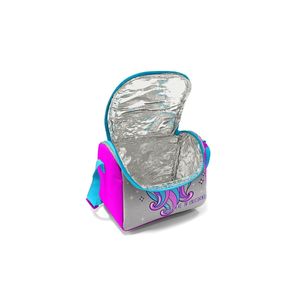 Corallo alto per bambini GLITTER unicorno fantasia scuola primaria 3 pezzi borsa scuola rosa-argento SET0114383