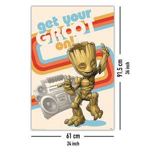 Decoración Moderna para el Hogar Guardianes de la Galaxia Vol. 2 paneles de lienzo con Groot en estilo naturaleza muerta - Product Image 4