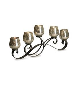 Bougeoir en cristal, décoration de la maison, autre support de bougie brillant, pour l'intérieur et l'extérieur - Product Image 1