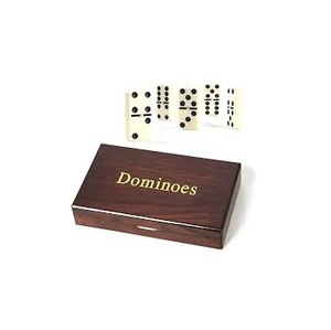 Caja de dominó de madera hecha a mano, juego de temporada de tendencia para niños para invierno, verano, primavera y otoño - Product Image 1