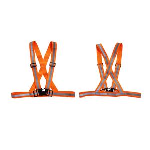 Vêtements de sécurité réfléchissants réglables haute visibilité gilet de course de nuit avec sangles de sécurité réflecteur ceinture élastique - Product Image 3