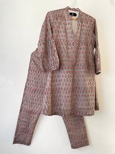 Kurta สวนกุหลาบคุณภาพสูงชุดแฟชั่นอินเดียสไตล์อินเดียชุดเด็กผู้หญิงพร้อมกางเกงจากผู้ผลิต - Product Image 2