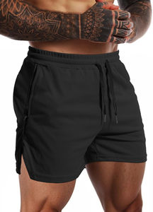Breathable <b>mens</b> fitness <b>shorts</b> ready to ship featuring quick dry and moisture-wicking fabric ideal for yoga wear workouts - Product Image 2
