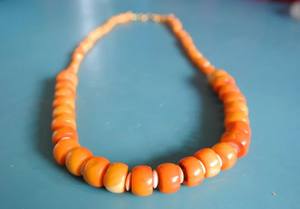 Collar de resina multicolor con pulsera de cuentas, detalles de madera y aleación, joyería de piedra de perla de diamante para boda o compromiso - Product Image 3