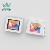 LSW16/16B Android Metal Anti-theft 10.1 Inch Tablet Wall Mount Holder Tablet Bracket Wall for iPad Mount Wall with Scan Custom