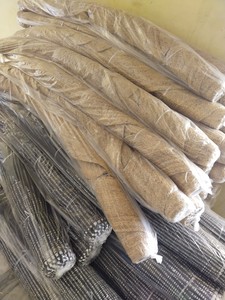 Alfombrillas de yute trenzadas a mano ecológicas de primera calidad, verde claro Natural con bordes para sala de estar, pasillo, alfombras y juegos - Product Image 5