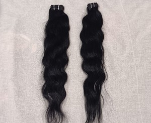 Extensiones de cabello indio de grado Remy de calidad superior de 26 pulgadas tipo de cabello humano ondulado natural - Product Image 4