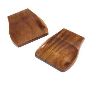 Juego de utensilios de cocina de madera, herramienta, cucharas de 9 piezas, espátula con soporte con uso hecho a mano, producto a la venta - Product Image 2