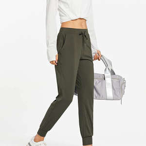 Pantalones Deportivos de Algodón 100% para Mujer, Pantalones de Chándal para Mujer, Ropa Deportiva Personalizada al por Mayor - Product Image 2