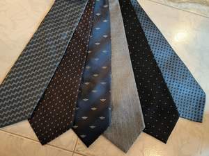 Wholesale Solid Color Custom Polyester Men's Neckties by gm impex Popular Classic Striped and Print Patterns Formal Style - Product Image 5