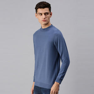 Sudadera Deportiva Clásica para Hombre, Sudadera Ecológica de Forro Polar, Cuello Redondo, Mangas Largas, Ropa Deportiva de Invierno, Sudadera con Logotipo Estampado - Product Image 4