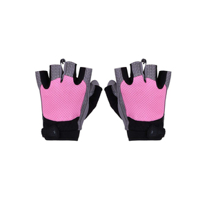 Guantes de levantamiento de pesas acolchados de malla transpirable, agarre de Palma antideslizante, soporte de muñeca ajustable para entrenamiento físico de gimnasio - Product Image 5