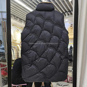 2024 Mid-Long Puffer Jacket Winter <b>Women</b> Simple White Duck Down Coat Stand Collar <b>Parka</b> Female Single Breasted Outwear - Product Image 4